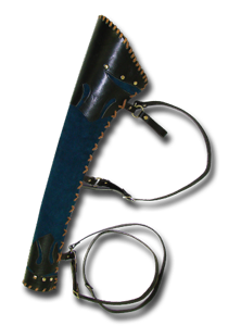 Köcher Ranger, blau/schwarz ( LARP ) Köcher Ranger, blau/schwarz ( LARP )